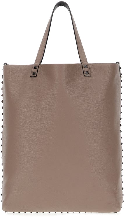 Valentino Valentino Garavani Antiqued pink leather handbag