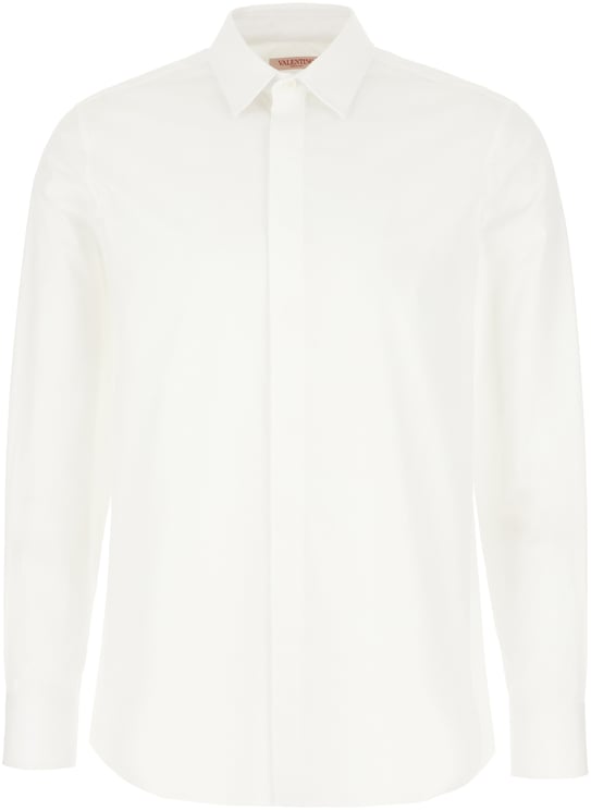 Valentino Valentino Garavani White poplin shirt