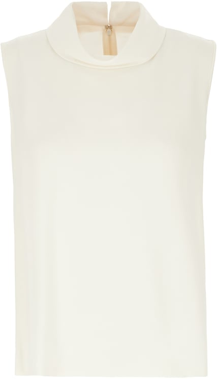 Valentino Valentino Garavani Ivory silk blouse
