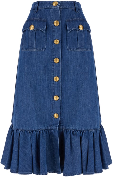 Valentino Valentino Garavani Denim skirt