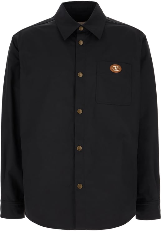 Valentino Valentino Garavani Black fabric shirt