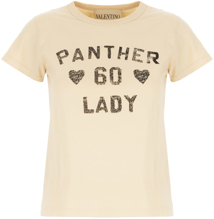 Valentino Valentino Garavani Sand cotton t-shirt