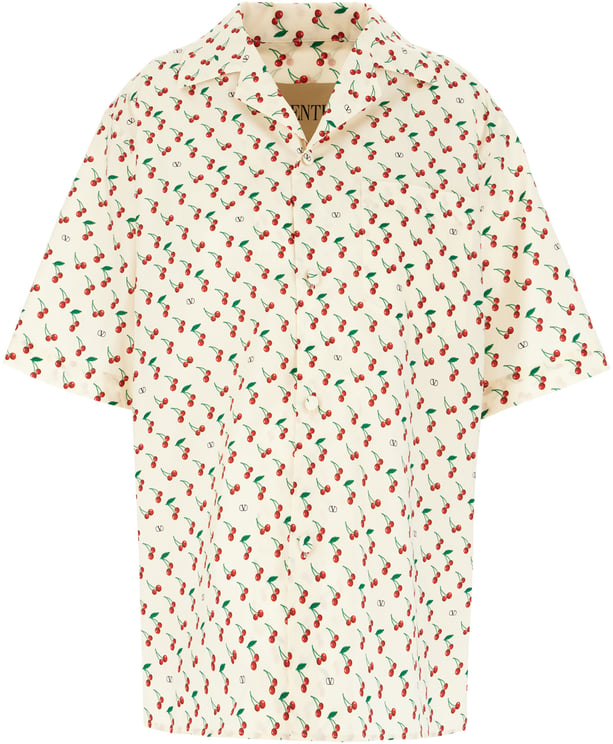Valentino Valentino Garavani Printed poplin shirt