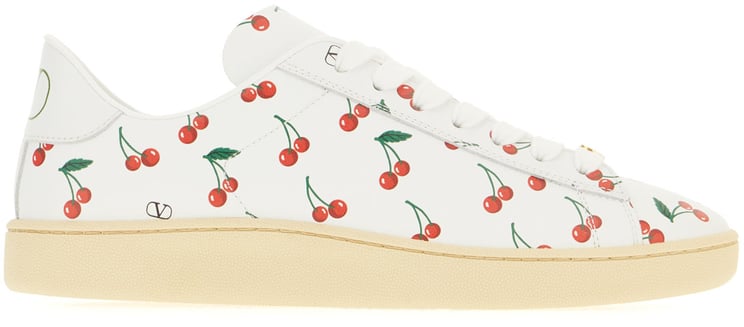 Valentino Valentino Garavani Printed leather sneakers