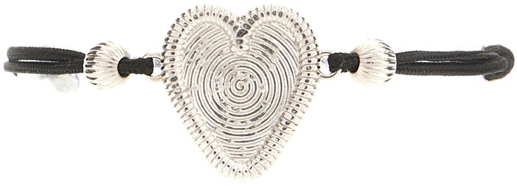 Valentino Valentino Garavani Black cotton bracelet