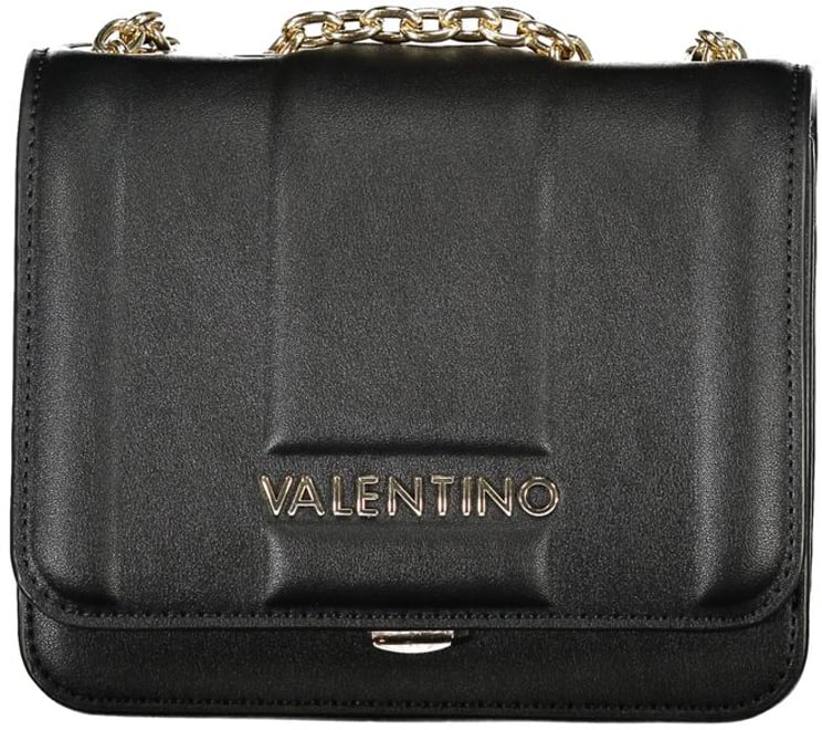 Valentino by Mario Valentino Mario Valentino Nero Polyurethane Women Shoulder Bag