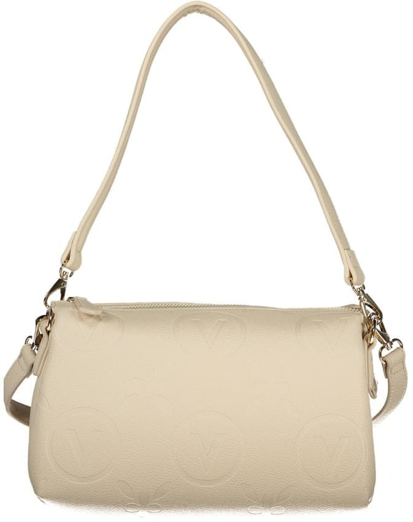 Valentino by Mario Valentino Mario Valentino Beige Polyurethane Women Shoulder Bag