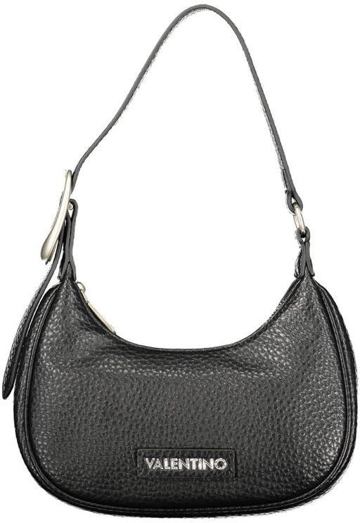 Valentino by Mario Valentino Mario Valentino Black Polyurethane Women Shoulder Bag