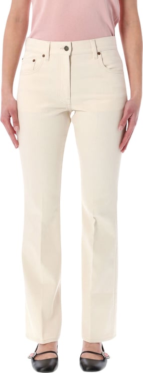 Valentino Garavani Flare Denim Beige