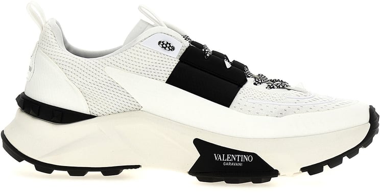 Valentino Garavani Valentino Garavani Bicolor Calfskin Athletic Sneakers