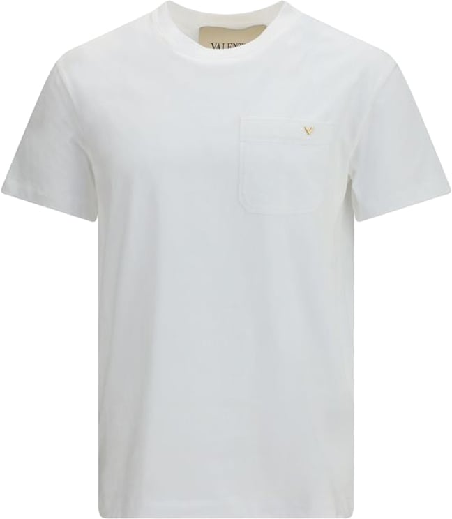Valentino Garavani Valentino Garavani White Cotton T-Shirt