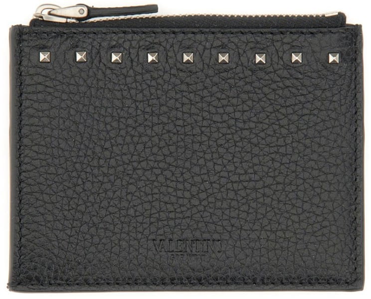 Valentino Garavani "Rockstud" Card Holder