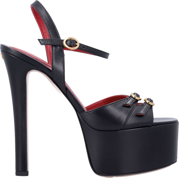 Valentino Garavani Sandal Vg Crasher Nero