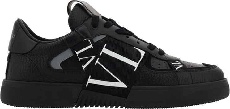 Valentino Garavani Valentino Garavani Black Leather VL7N Sneakers