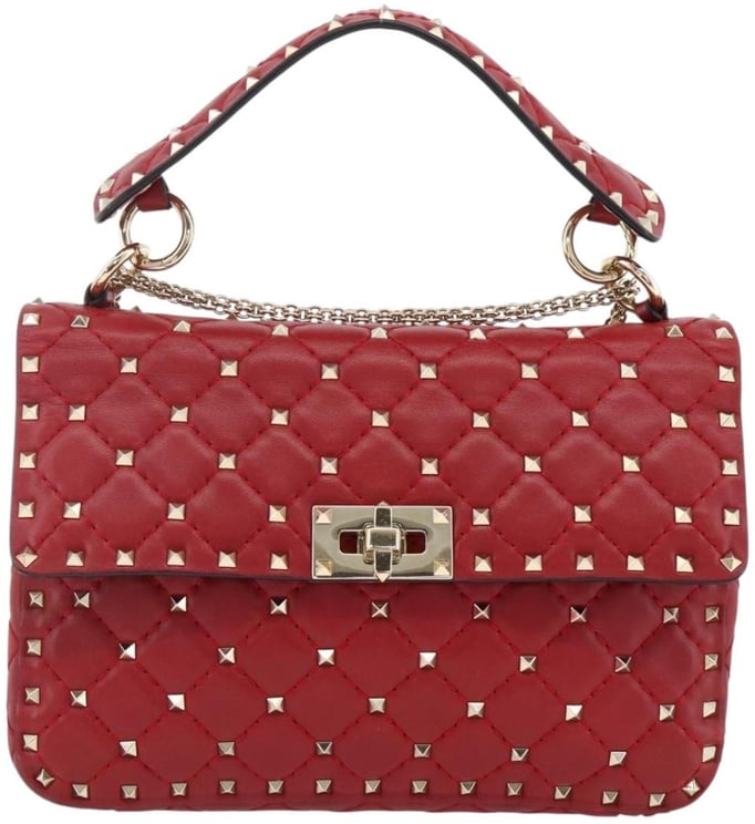 Valentino Garavani Valentino Garavani Rockstud Spike Flap Bag Quilted Leather Small