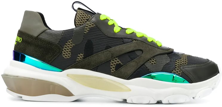 Valentino Garavani Bounce Camouflage Sneakers