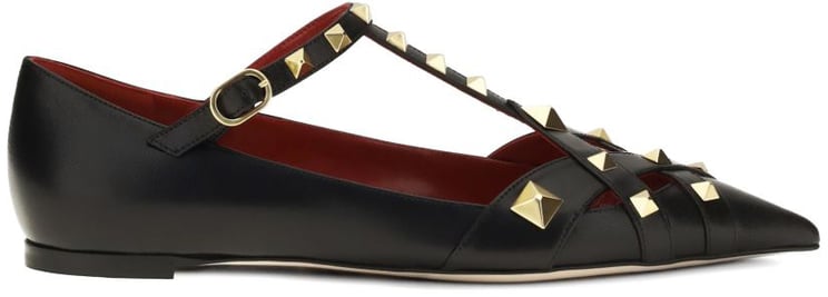 Valentino Garavani Flat Shoes Black