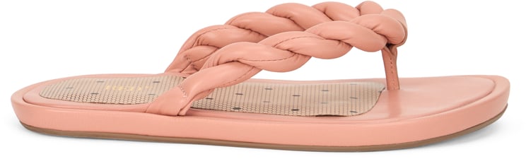 Valentino Leather flip-flops