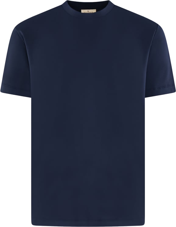 Valenza Heren Interlock Supima T-Shirt Blauw