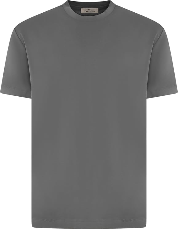 Valenza Heren Interlock Supima T-Shirt Grijs