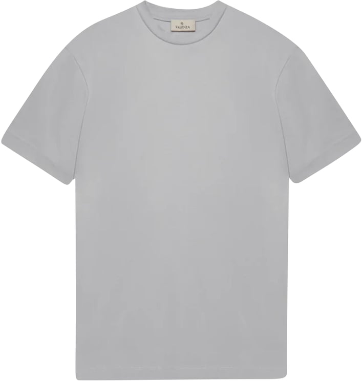 Valenza Valenza Interlock Supima T-shirts Grijs 1001