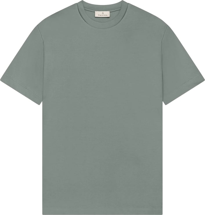 Valenza Valenza Interlock Supima T-shirts Olijf 1001