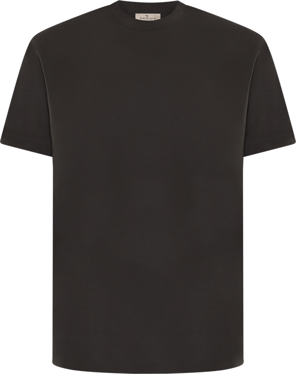 Valenza Heren Merino T-Shirt Bruin