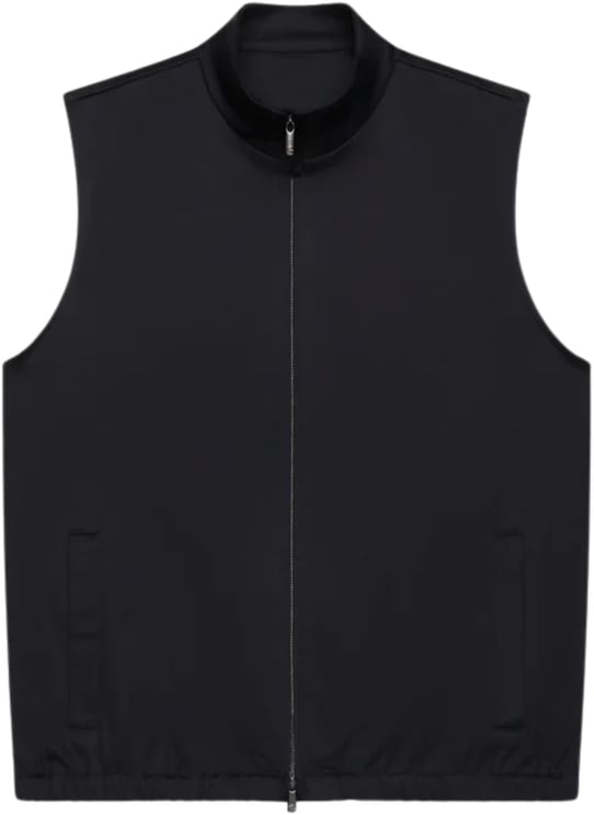 Valenza Valenza 1104 Bodywarmers Zwart Heavy Supima