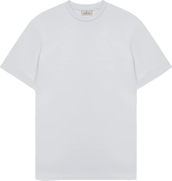 Valenza Interlock Supima T-shirt Engelblauw