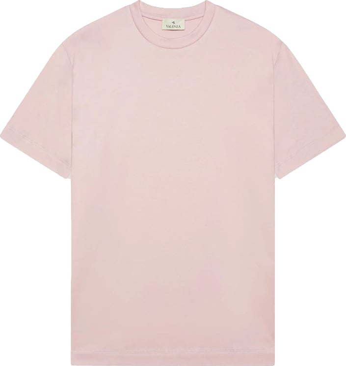 Valenza Interlock Supima T-shirt Roze Zwaan