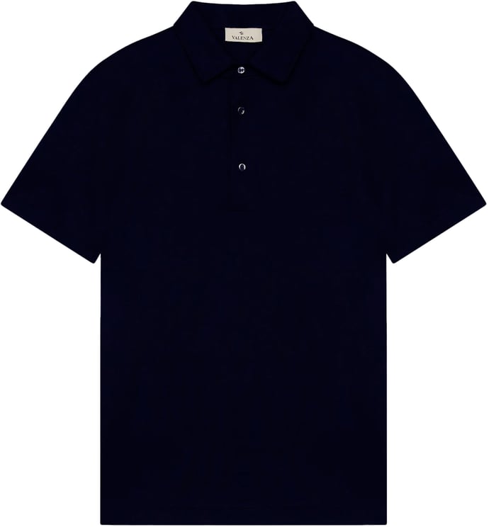Valenza Supima Shiller poloshirt met kraag