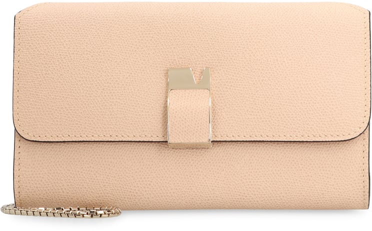 Valextra Nolo Leather clutch