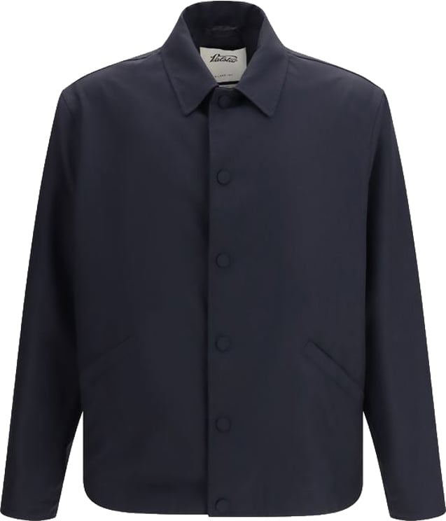 Valstar Valstar Blue Wool Oves Aries Full-Length Jacket