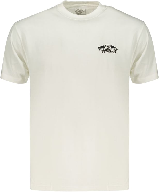Vans Vans White Cotton Men's T-Shirt