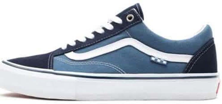 Vans Old Skool Skate Donkerblauw Wit