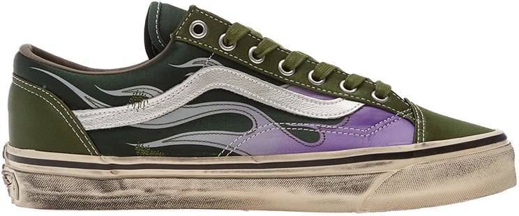 Vans Sneakers Grey/Kelly Gree