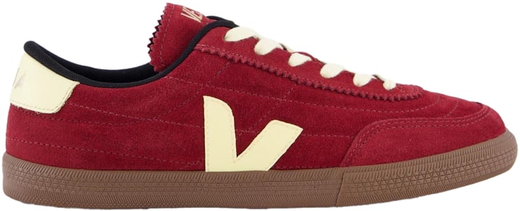 Veja Dames Panenka Suede Sneaker Rood