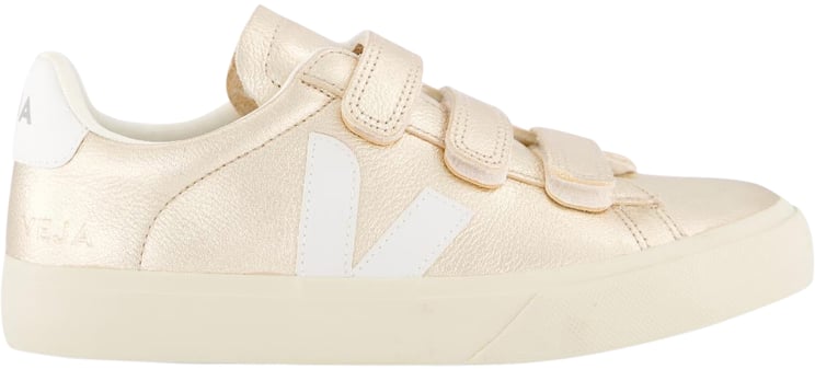 Veja Dames Recife Sneaker Leer Goud