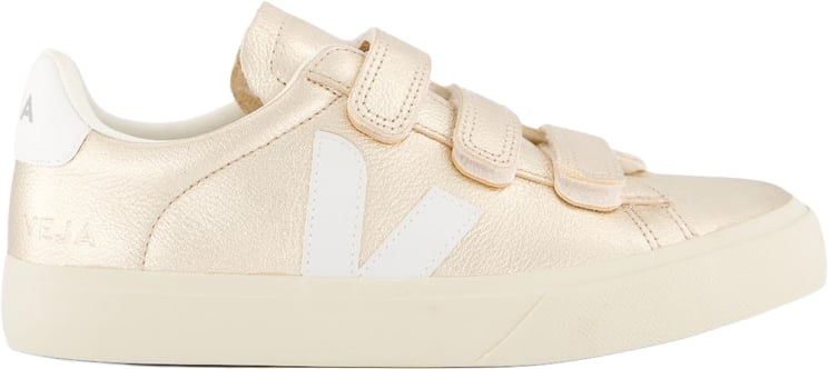 Veja Dames Recife Sneaker Leer Goud
