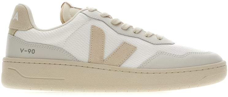 Veja Veja Multicolor leather and mesh V-90 sneakers