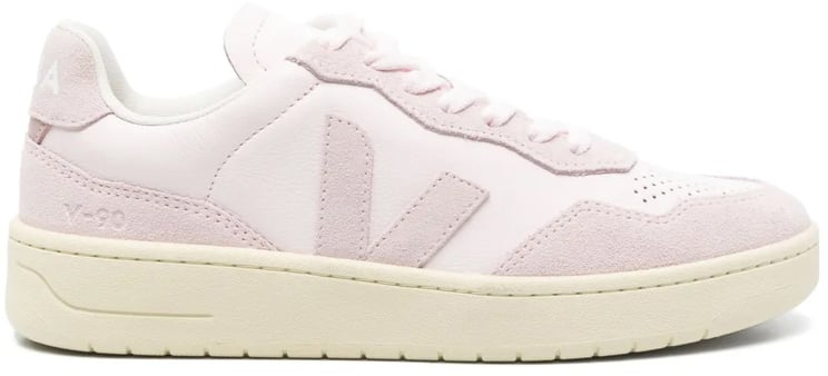 Veja V-90 O.t. Leather Sneakers