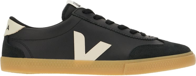 Veja Veja Black leather Volley O.T. sneakers
