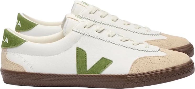 Veja Veja - Volley O.T. Leather - VO2020875A - White Kiwi Bark