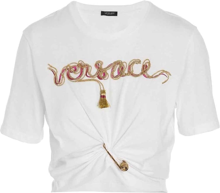 Versace Versace Pin Logo T-shirt