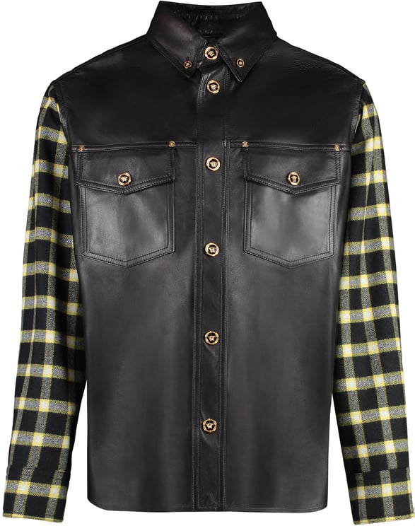 Versace Leather shirt
