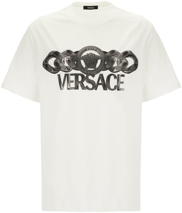 Versace Versace White cotton t-shirt