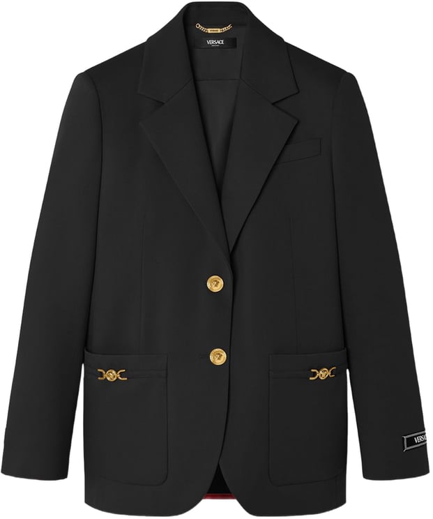 Versace Jackets Black