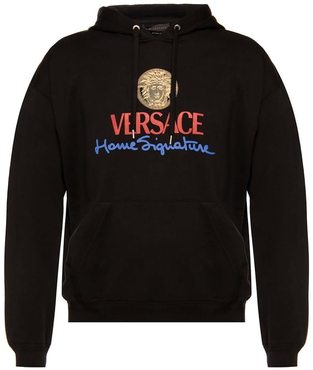 Versace Versace Logo Hooded Sweatshirt