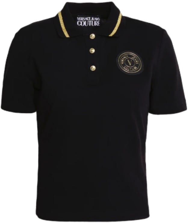 Versace Jeans Couture T-Shirts And Polos Black