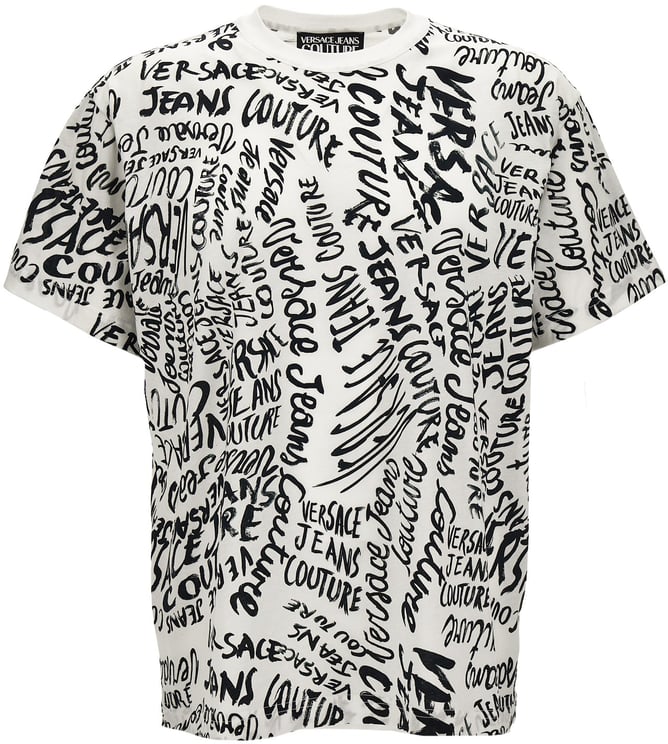 Versace Jeans Couture T-Shirts And Polos White